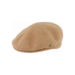 GOAT HIDE + WOOL BLEND DRESS CAP