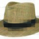 FULLY LINED SEAGRASS FEDORA - PACK 12