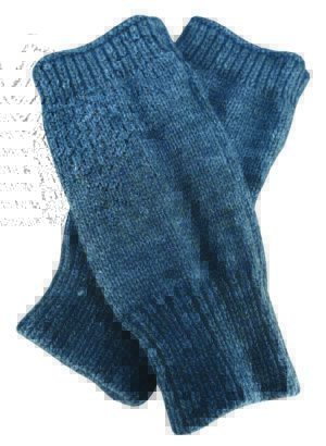ACRYLIC KNIT HANDWARMERS - PACK 12